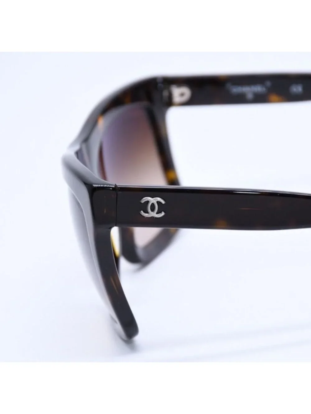 Chanel Sunglasses Eyewear CC Logo Brown Acetate